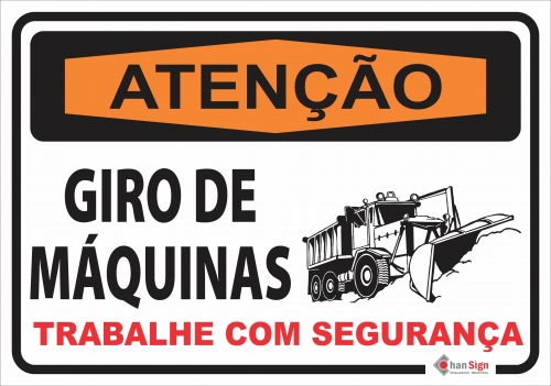Atenção: Giro de máquinas