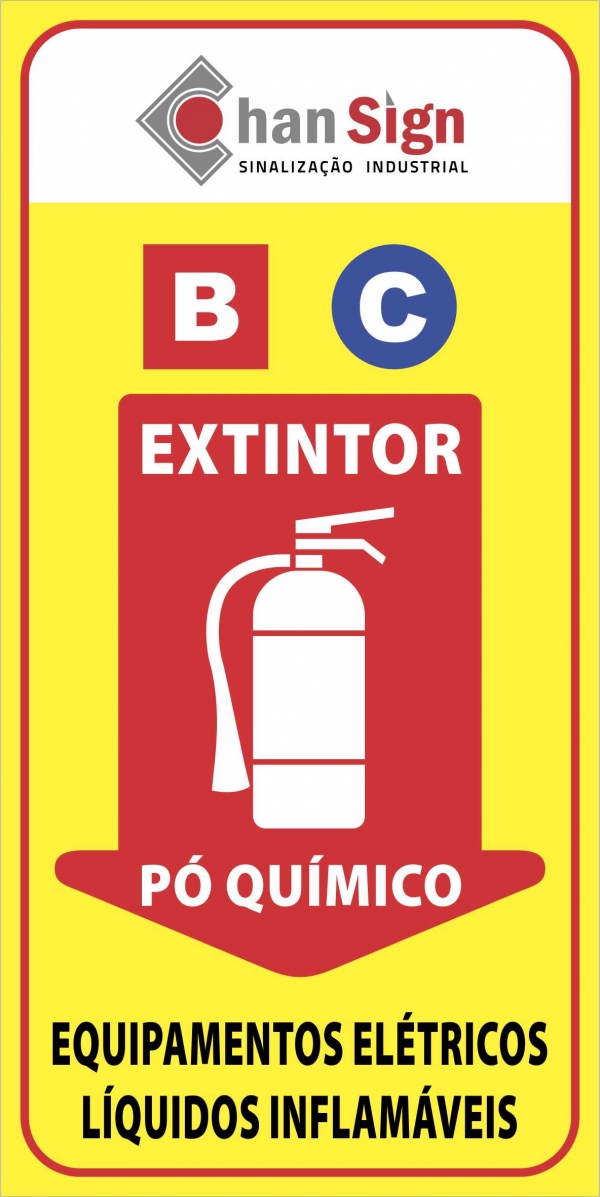 Etiqueta de Extintor 