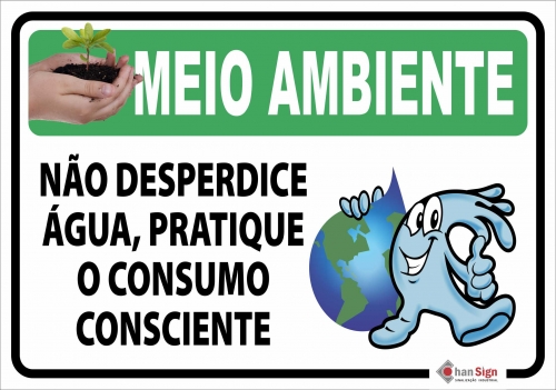 Meio ambiente: Não desperdice água 
