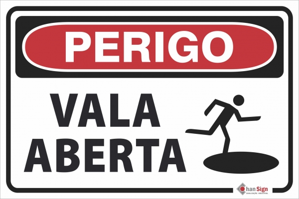 PERIGO: VALA ABERTA