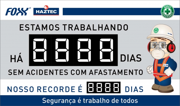 Placar Acidentes - Cipa