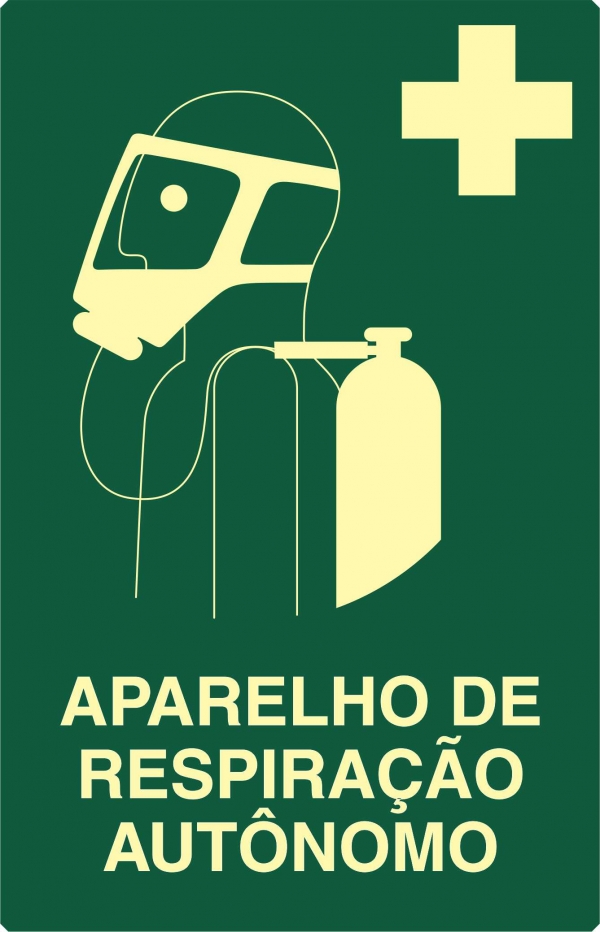 Placa Aparelho de Respiração Autônomo